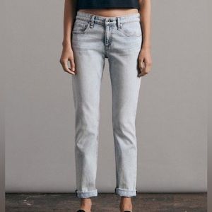 rag & bone | Dre Low Rise Slim Boyfriend Jeans - Jade